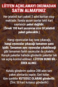 2023 Orijinal All Star Futbolcu Kartı 70 Adet (35 PAKET,HER PAKETTE 2 ADET OYUN KARTI) ürün fotoğrafı