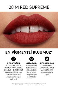 Ultra Mat Marvellous Mocha, Red Supreme Ve Pure Pink Üçlü Ruj Paketi ürün fotoğrafı