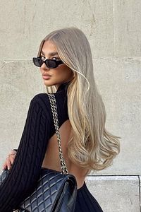 Isıya Dayanıklı Yarımay Çıt Çıt Saç - 16# - Bal Köpüğü - Dalgalı - 60 Cm - 110 gr ürün fotoğrafı