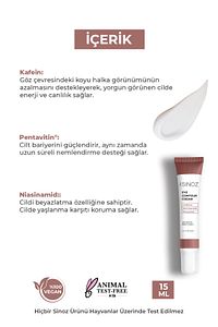 Kırışıklık Koyu Halka Oluşumu Karşıtı Nemlendirici Göz Kremi 15 Ml Göz Altı Ve Çevresi Için ürün fotoğrafı