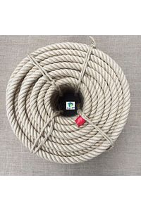 20 mm Jüt Halat 10 Metre - Bükümlü - Kendir Halat - Kanaviçe ürün fotoğrafı