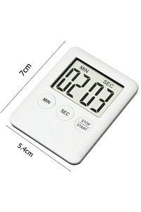 Gmn-1115 Alarmlı Dijital Zamanlayıcı Kronometre, Geri Sayım Özellikli, Mıknatıslı, 100 Dk, 7x5.4cm ürün fotoğrafı