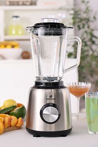 Inox 1.5 Lt Cam Hazneli Smoothie Blender ürün fotoğrafı