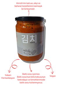 Kimchi Kore Turşusu 580cc ürün fotoğrafı