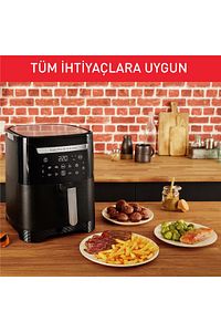 Easy Fry & Grill XXL Siyah Az Yağlı Fritöz - 6.5L ürün fotoğrafı
