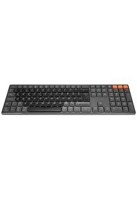 Kb-2610 Siyah-gri 2.4g Bt1 Bt2 Üçü Bir Arada 3 In 1 Q Kablosuz Klavye ürün fotoğrafı