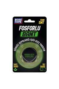 Gece Parlayan Fosforlu Fotolümen Bant En:15mm Boy:5mt ürün fotoğrafı
