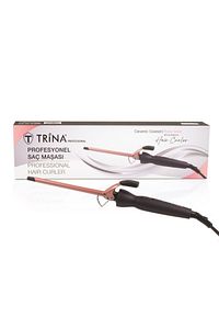 Afro Dalga 9.5mm Gold Seramik Maşa - 20cm.ekstra Uzun Başlık - Kıvırcık Saç Maşası ürün fotoğrafı