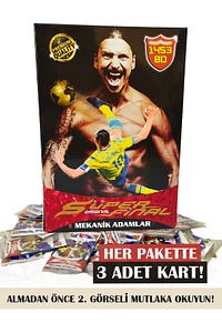 Süper Final Mekanik Adamlar En Son Sezon Futbolcu Kartları 150 Paket 3lü (450 Kart) ürün fotoğrafı