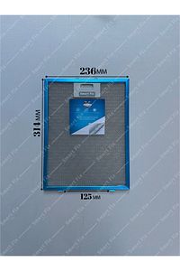 236x314 Mm Aspiratör & Davlumbaz Tel Yağ Filtresi 23,6x31,4 Cm ürün fotoğrafı