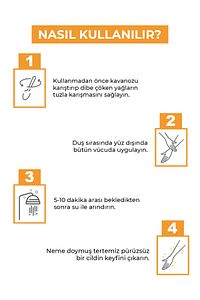 Body Scrub Besleyici Arındırıcı Nemlendirici Vücut Peelingi 300 gr ürün fotoğrafı