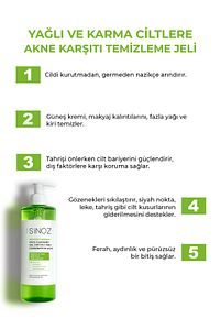 Yağlı Ve Karma Ciltler İçin Sebum Dengeleyici Yüz Temizleme Jeli 400 ml ürün fotoğrafı