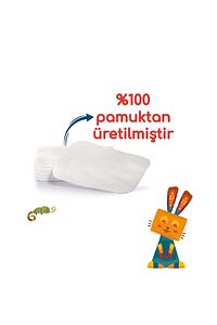 Bebek Temizleme Pamuğu 60 Adet Tekli Paketi ürün fotoğrafı
