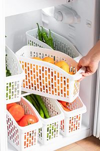 Buzdolabı Dolap Içi Düzenleyici Organizer 4 Adet - 1 Adet 250 ml Organizer Hediyeli ürün fotoğrafı
