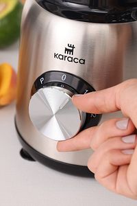 Inox 1.5 Lt Cam Hazneli Smoothie Blender ürün fotoğrafı