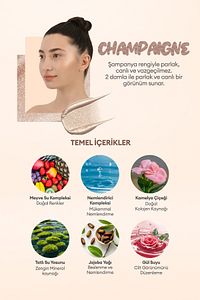 Cilt ile Bütünleşen Kalıcı Likit Aydınlatıcı Juicy-Pang Water Highlighter (GD01) ürün fotoğrafı