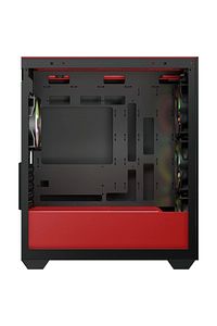 Blaze Mesh Siyah Temperli Camlı 4*12cm Argb Fan Mid-t Gaming Oyuncu Kasası ürün fotoğrafı