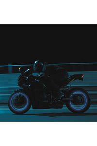 Araç Otomobil Motosiklet Parlayan Reflektörlü Mavi Neon Jant Bandı Sertifikalı En:7mm Boy:7mt ürün fotoğrafı
