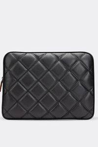 Macbook Air Pro 13 & 13.3 Inç Laptop Kılıfı Kapitone Siyah ürün fotoğrafı