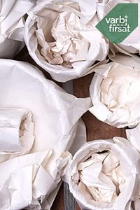 100 Adet 40x60 Tabak - Bardak Sarma Taşıma Taşınma Paketleme Kağıdı Hediye Paketi 2 Adet Koli Bandı ürün fotoğrafı