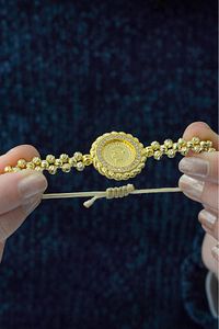 Dorica Toplu Çeyrekli Bileklik 0.50 gram ürün fotoğrafı