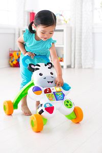 Fisher-Price® Melodili Zebra Yürüteç | DLD80 ürün fotoğrafı