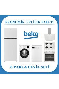 Ekonomik Evlilik Paketi 6 Parça Çeyiz Seti ürün fotoğrafı
