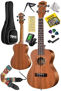 Ct-24mc Set Maun Concert Ukulele (SOFTCASE TUNER CAPO METOD NOTA STİCKER ASKI PENA) ürün fotoğrafı