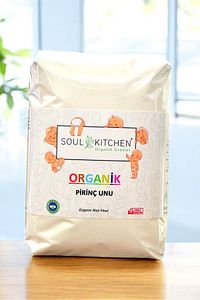 Organik Pirinç Unu 500gr ürün fotoğrafı