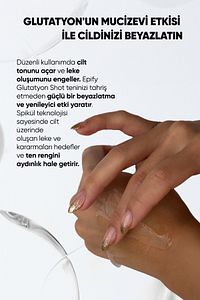 Epify Cilt Beyazlatıcı Peeling Etkili Glutatyon Shot ürün fotoğrafı