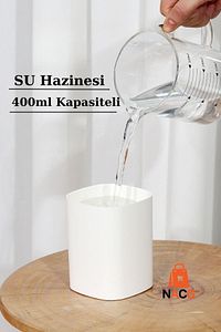 H2o Humidifier 400 Ml Ulrasonik Araba - Oda Hava Nemlendirici Buhar Makinesi Ve Aroma Difüzörü ürün fotoğrafı