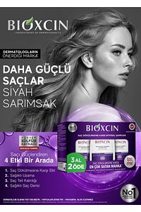 Siyah Sarımsak Şampuan 3x300 Ml- ürün fotoğrafı