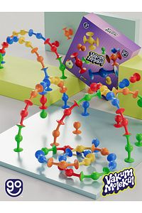 Vakum Molekül 25 Parça Yapı Taşları Fidget Duyusal Eğitici Oyuncak Squigz Lego ürün fotoğrafı