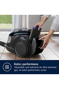 Pure C9 PC91-8STM 72 Db Toz Torbasız LED Başlıklı Elektrikli Süpürge- 10 YIL Motor Garantili ürün fotoğrafı