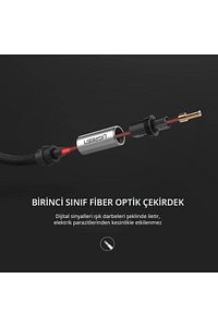 5.1 Dijital Toslink Optik Ses Kablosu 1 Metre ürün fotoğrafı