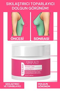 Göğüs Dikleştirici & Dolgunlaştırıcı Sıkılaştırıcı Göğüs Bakım Kremi 50ml ürün fotoğrafı