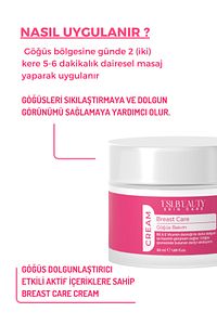 Göğüs Dikleştirici & Dolgunlaştırıcı Sıkılaştırıcı Göğüs Bakım Kremi 50ml ürün fotoğrafı