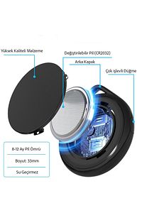 AirTag iOS iPhone iPad Mac Uyumlu Akıllı Gps Takip Cihazı İzleme Eşya Bulucu ürün fotoğrafı