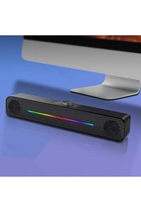 E-3544 Telefon Bilgisayar Tablet Rgb Stereo Usb Hoparlör Soundbar ürün fotoğrafı