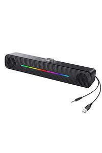 E-3544 Telefon Bilgisayar Tablet Rgb Stereo Usb Hoparlör Soundbar ürün fotoğrafı