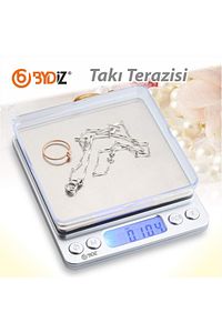Hassas Terazi Professional Lcd Ekran Mutfak Ve Kuyumcu Epoksi Terazi Tartı - 500 Gr./0.01 Gr. ürün fotoğrafı