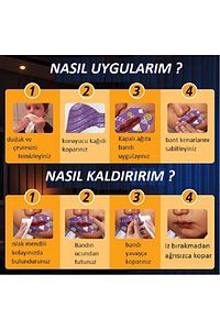 Ağız Kapama Bandı Çocuk Boy 10'lu Kutu 3-8 Yaş Arası ürün fotoğrafı