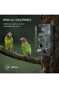 36MP 1080P Foto Kapan takip kamerası gece görüş 3 PIR sensörleri ile IP66 kızılötesi avcılık kamera ürün fotoğrafı