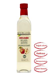 Organik Elma Suyu Konsantresi 685gr (PESTİSİT ANALİZLİ) ürün fotoğrafı