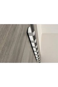 Metal Beyaz Amerikan Kapı Arkası Askılık Organizer Askılık Ve Mutfak Banyo Kapı Arkası Askılık Mt60b ürün fotoğrafı