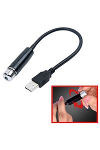 Kırmızı Ayak Altı Tavan Led Araç Içi Aydınlatma Oto Araba Iç Disko Ayarlanır Usb Lamba Işık ürün fotoğrafı