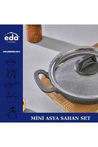Mini Asya Sahan Takımı 16/18/20 Cam Kapaklı ürün fotoğrafı