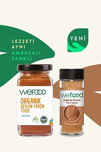 Organik Glütensiz Vegan Katkısız Seylon Tarçın Tozu 45 Gr. ürün fotoğrafı
