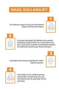 SPF50+ Koyu Cilt Lekelerine Etkili Sıvı Yüz Güneş Kremi-Yeni Nesil Filtreler-Hibrit Formül PA++++ ürün fotoğrafı