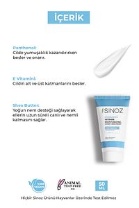 Vitamin E Panthenol Içeren Yoğun Nemlendirici El Bakım Kremi 50 ml ürün fotoğrafı